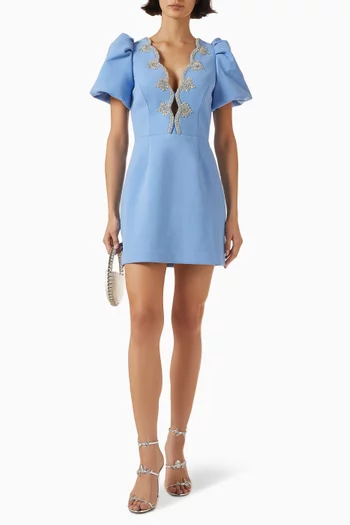 Harlynn Puff Sleeve Mini Dress