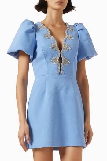 Harlynn Puff Sleeve Mini Dress