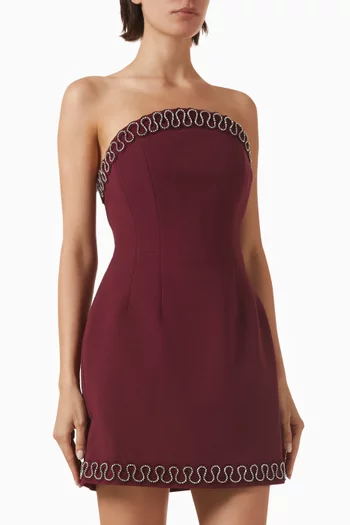 Cava Embellished Mini Dress