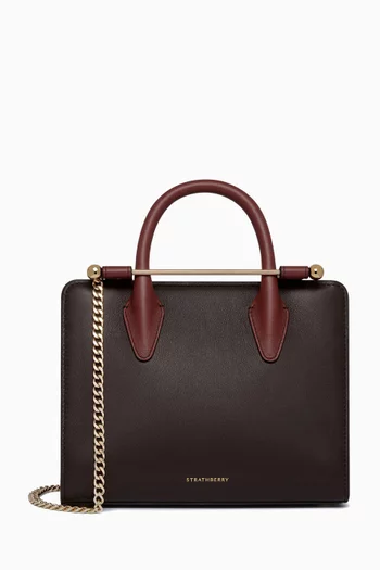 Mini Tote Bag in Smooth Calf Leather