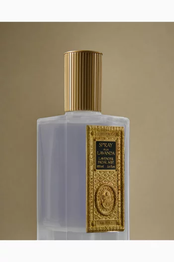 Lavender Facial Mist Spray Glass Bottle, 100ml