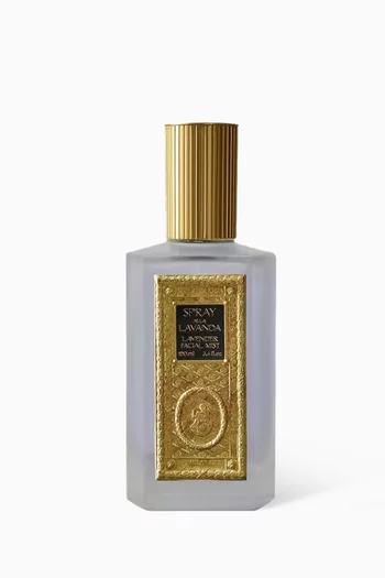 Lavender Facial Mist Spray Glass Bottle, 100ml