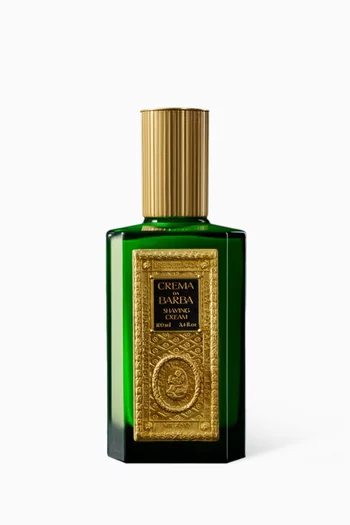 Shaving Cream Lotion Glass Bottle, 100ml