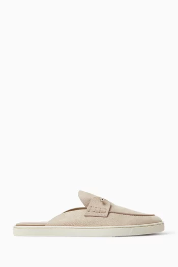 Chanme Boat Shoes in Leather