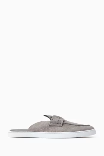 Chanme Boat Shoes in Leather