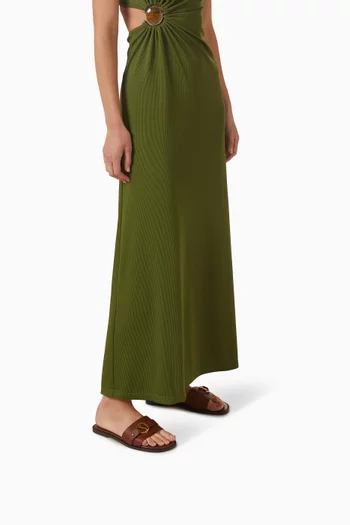 Her in Roma Mules in Calfskin Leather