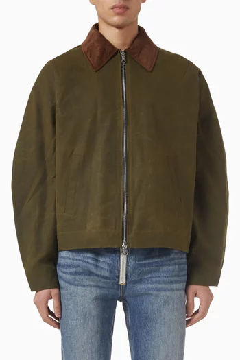 Overshirt in Wax Cotton