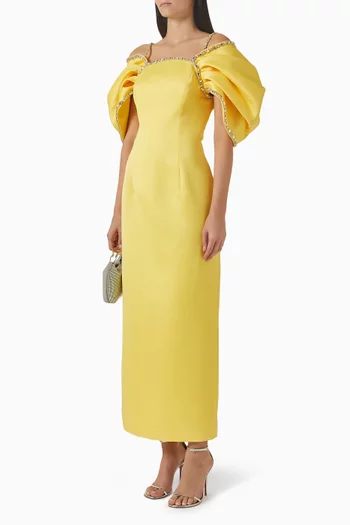 Arabella Embellished Maxi Dress