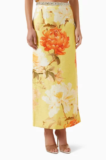 Kyra Embellished Maxi Skirt
