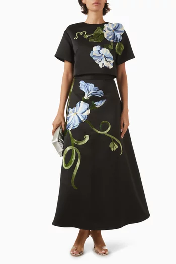Indie Appliqué Crop Top