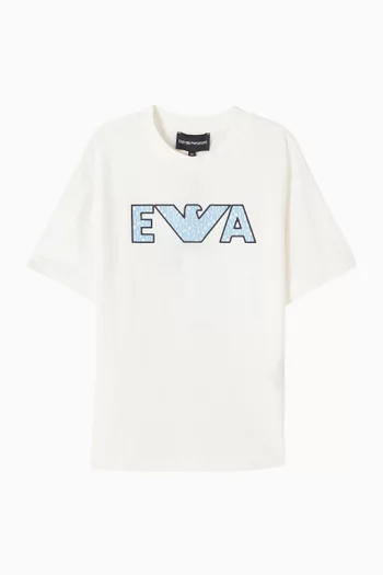 Logo T-shirt in Cotton