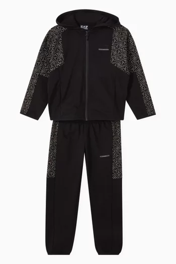 EA7 Monogram Hoodie