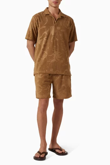 Wendelo Porto Shorts in Cotton-blend