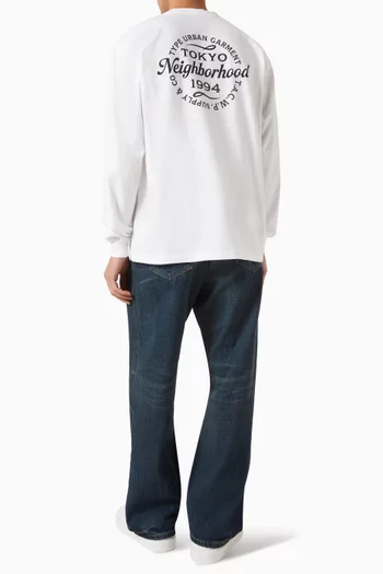 Logo-print T-shirt in Cotton