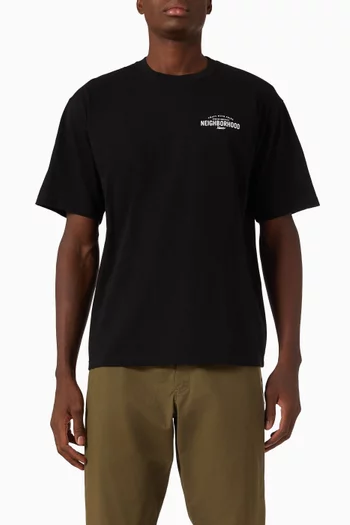 Printed T-shirt in Cotton