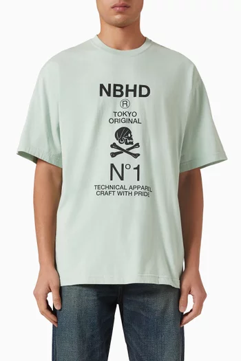 Logo-print T-shirt in Cotton