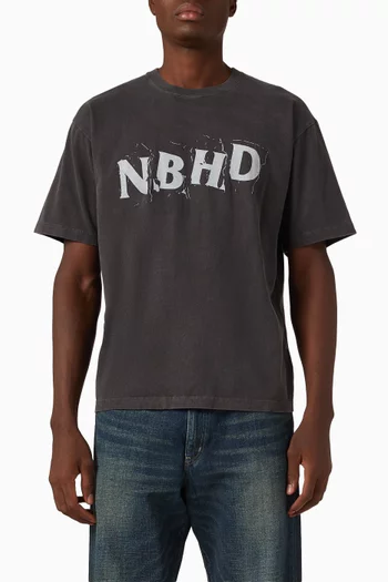 Printed T-shirt in Cotton