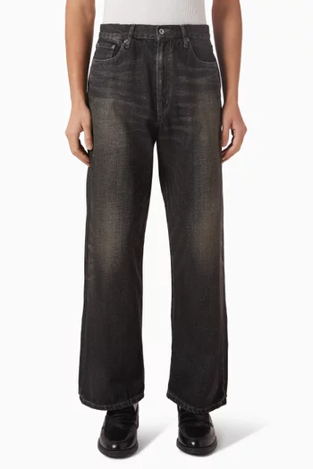 Wide-leg Jeans