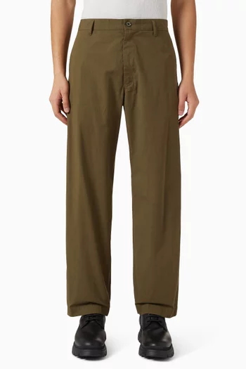 Plain Pants in Cotton