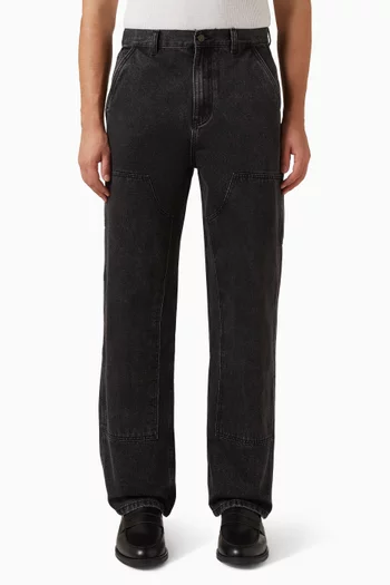 Double Knee Pants in Denim