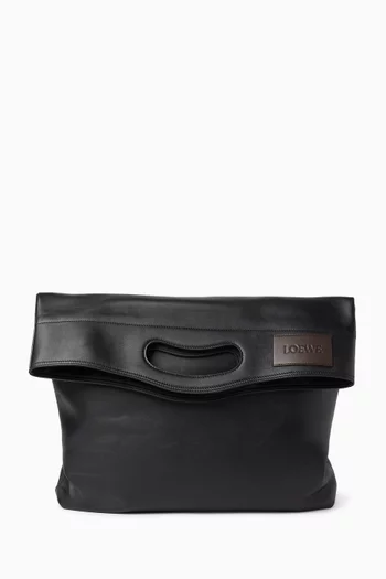 Bob Folded Tote Bag in Smooth Calfskin