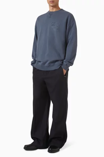 Anagram Sweatshirt in Cotton