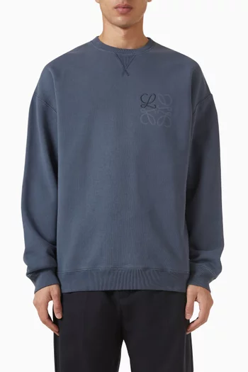 Anagram Sweatshirt in Cotton