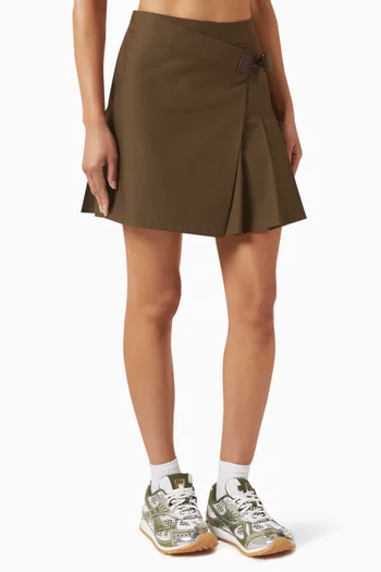 Pleated Mini Skirt