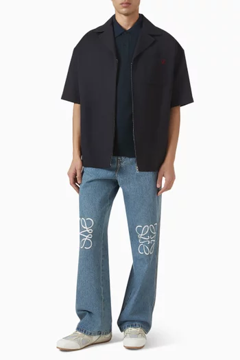Polo Shirt in Cotton Piqué
