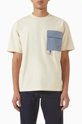 Logo-print T-shirt in Cotton