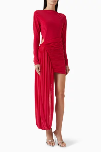 The Sari Stocking Mini Dress in Jersey