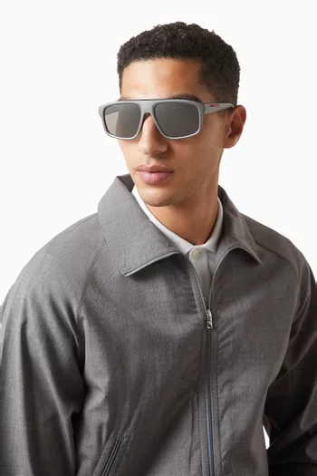 Rectangle Sunglasses in Acetate