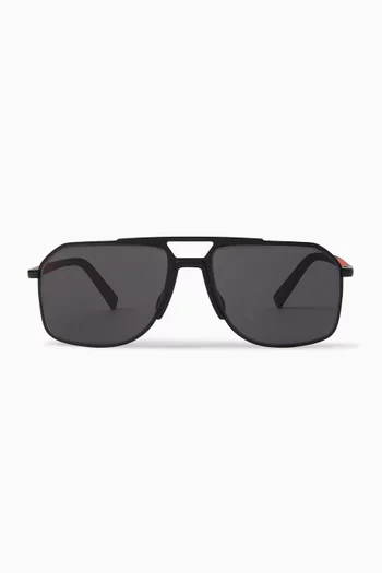 Aviator Sunglasses in Metal