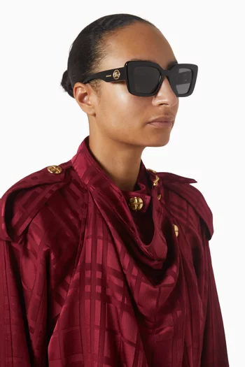 EKD Cat‑eye Sunglasses in Acetate