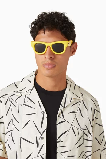 Wayfarer Puffer Sunglasses
