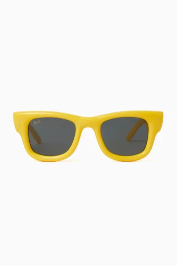 Wayfarer Puffer Sunglasses