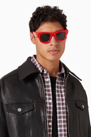 x A$AP Rocky Wayfarer Puffer Sunglasses