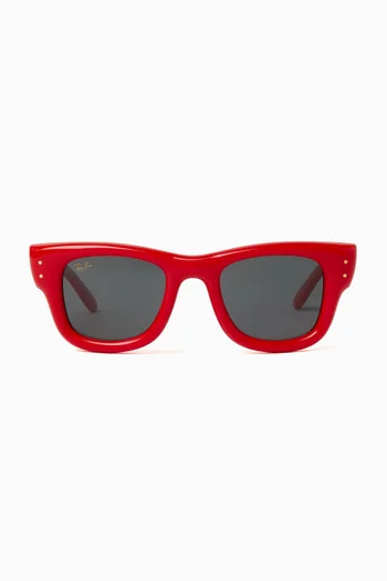 x A$AP Rocky Wayfarer Puffer Sunglasses