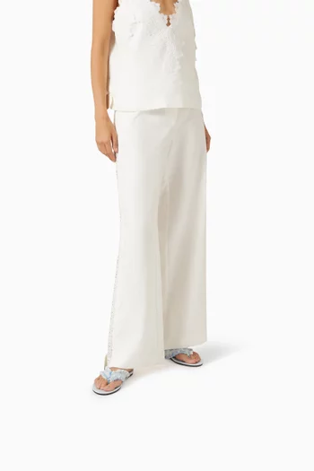 Bay Flats in Fringed Canvas