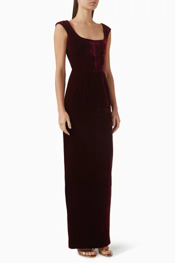 Brooke Gown in Velvet