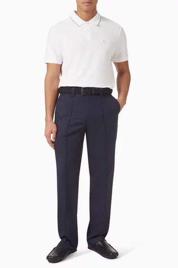90’s Straight Pants in Viscose-blend