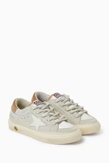 May Sneakers in Leather & Suede
