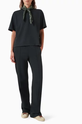 Wide-leg Sweatpants in Cotton