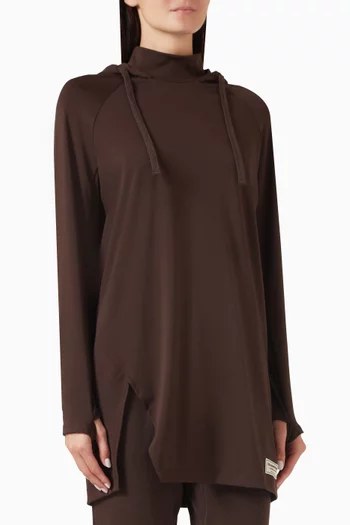 Oversized Sports Top in Softskin