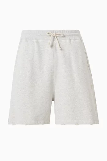 Unisex Wide Leg Shorts in Cotton