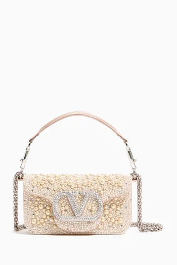 Locò Small Shoulder Bag in Satin