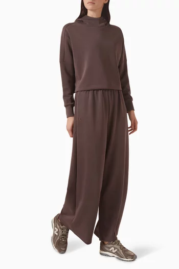 Wide-leg Track Pants