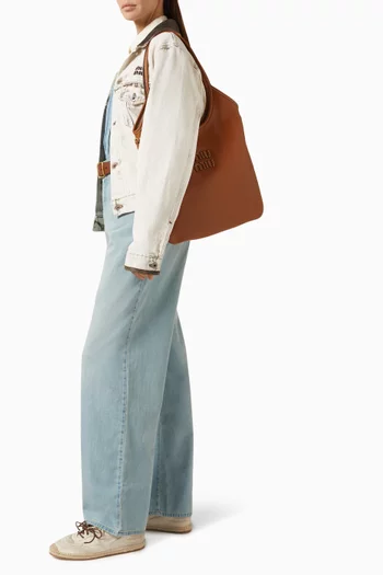 Ivy Shoulder Bag in Calfskin Leather