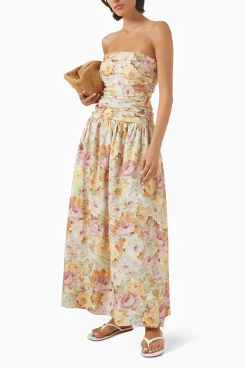 Sacha Maxi Dress in Linen