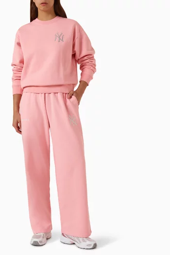 Yankees Krystal Sweatshirt in Cotton